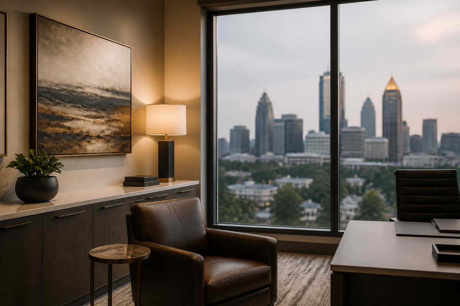 Atlanta physician conducting an in-depth longevity and preventive health consultation
