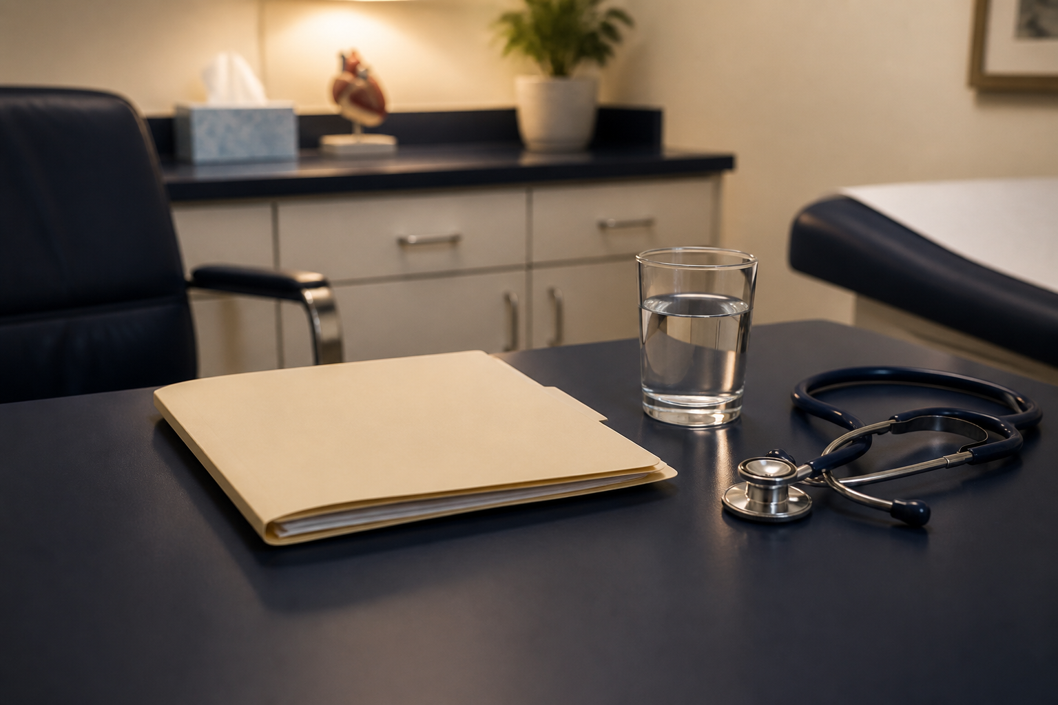 Atlanta physician reviewing a sustainable weight-loss plan with a patient